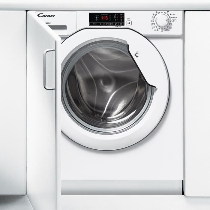  CBWM712D-S - Lave linge frontal encastrable -1