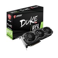 CARTE GRAPHIQUE INTERNE MSI Carte graphique GeForce RTX 2080 Ti DUKE OC - CARTE GRAPHIQUE INTERNE MSI Carte graphique GeForce RTX 2080 Ti DUKE OC -