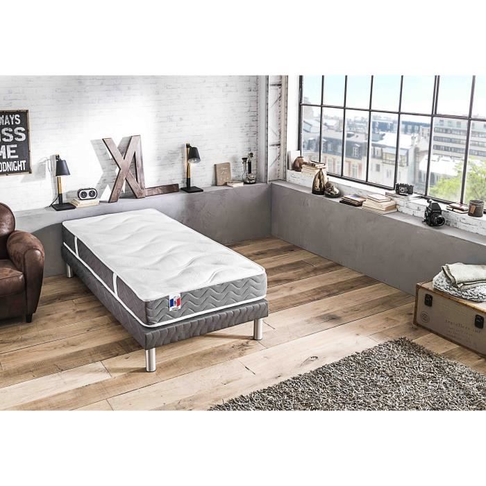 Matelas 90x190cm Mousse HR 35kg/m3 Malaga   Achat / Vente MATELAS