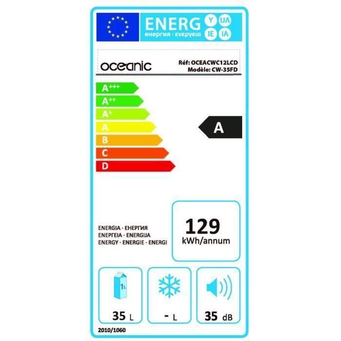  OCEACWC12LCD - Cave à vin de service 123