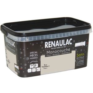 Peinture Satin Acrylique Blanc Achat Vente Pas Cher