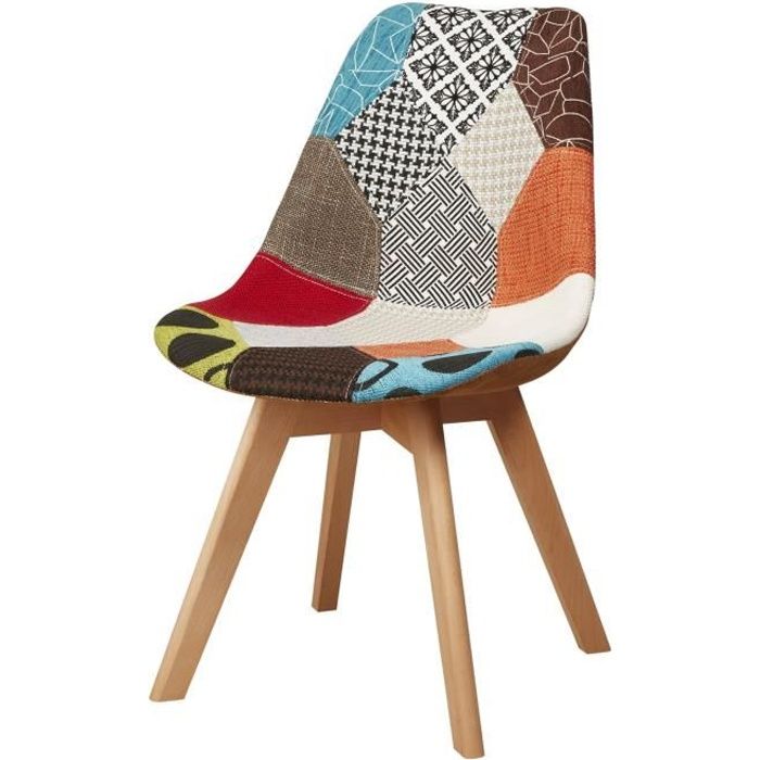 chaise patchwork gifi