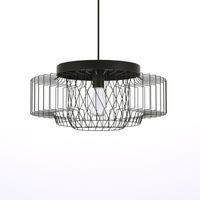 LUSTRE ET SUSPENSION Lustre - suspension cage métal E27 60W diamètre 45 LUSTRE ET SUSPENSION Lustre - suspension cage métal E27 60W diamètre 45