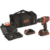 PERCEUSE BLACK & DECKER Perceuse sans fil à percussion 18V PERCEUSE BLACK & DECKER Perceuse sans fil à percussion 18V