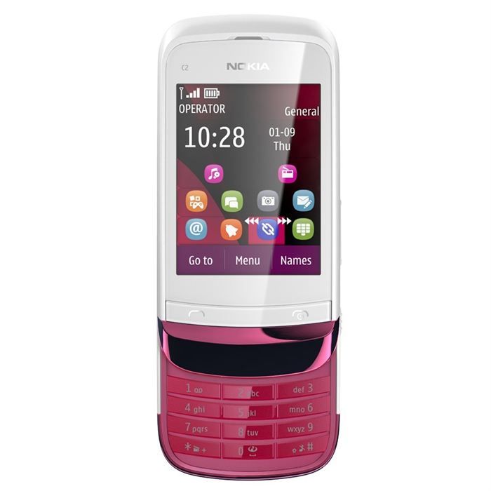 NOKIA C2 02 Rose   Achat / Vente TELEPHONE PORTABLE NOKIA C2 02 Rose