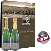CHAMPAGNE Coffret Champagne Joly de Trébuis + Bouchon Offert CHAMPAGNE Coffret Champagne Joly de Trébuis + Bouchon Offert
