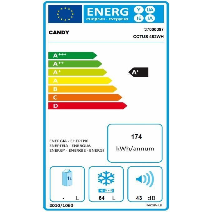  CCTUS482WH Congélateur table top1