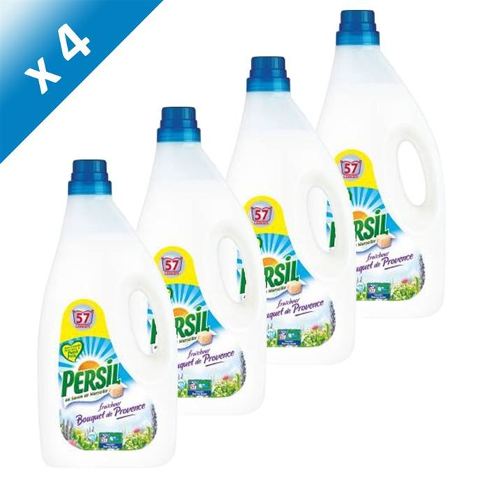 PERSIL Bouquet de Provence 4,32 L x 4   Achat / Vente LESSIVE PERSIL