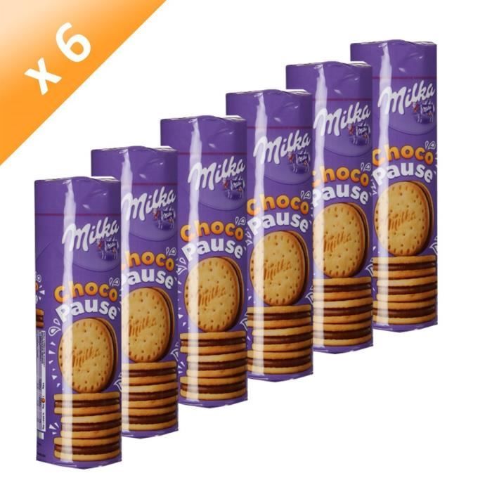 MILKA Biscuits Choco Pause 260g (x6) Achat / Vente biscuits secs