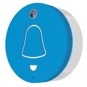 EXTEL Link Carillon connecté WiFi bleu avec caméra grand angle EXTEL Link Carillon connecté WiFi bleu avec caméra grand angle