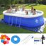 Piscine Gonflable Gonfleur électrique 265x180x76cm Pour 6 8