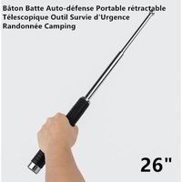 BÂTON DE MARCHE Bâton Batte Auto-défense Portable rétractable Téle BÂTON DE MARCHE Bâton Batte Auto-défense Portable rétractable Téle