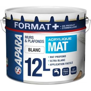 Peinture Mur Et Plafond Blanc Achat Vente Pas Cher