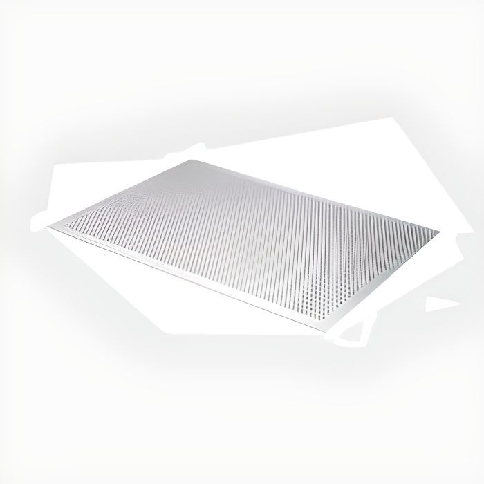 DE BUYER Plaque aluminium perforée plate - 30 x 20 cm - Gris