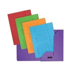 ELBA Lot de 25 chemises HV L'Oblique AZ Ultimate - Kraft - vert