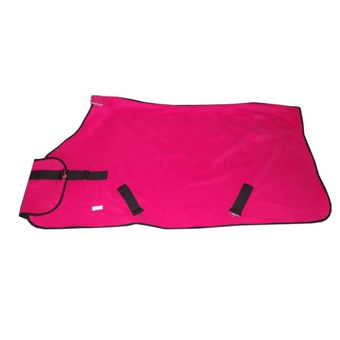 Couverture Polaire Horses Basic - Confortable Et Chaude Pour Chevaux Après Le Travail Ou Transport
