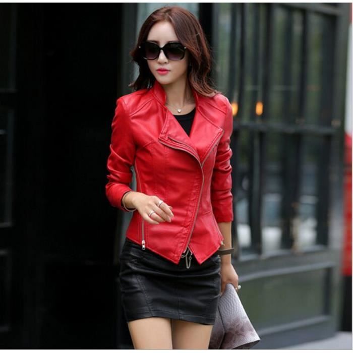 blouson cuir femme rouge oakwood Pimkie: Votre veste femme sera toujours un atout, que le soleil brille, qu’il pleuve ou qu’il neige. C’est l’élégance en toute occasion, la pièce clé pour booster votre tenue et lui donner une véritable personnalité! En simili cuir, en jean, militaire ou légère, venez choisir votre veste préférée parmi notre sélection!/5(K).