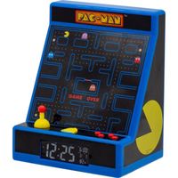 RÉVEIL ENFANT PACMAN Réveil Arcade - Bleu RÉVEIL ENFANT PACMAN Réveil Arcade - Bleu