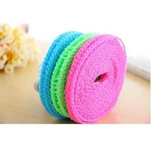 LAVE-LINGE SÉCHANT getek 5M Corde à Ling Voyage Couleur AléatoireCoul