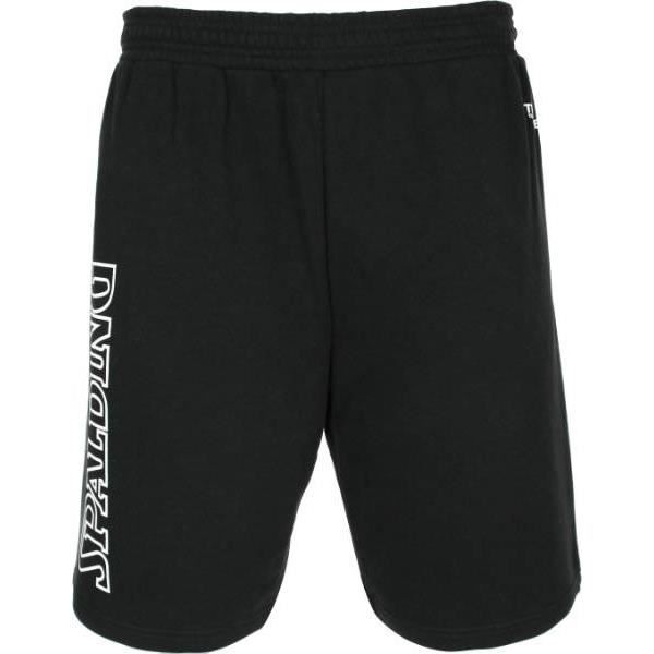 SPALDING Short d'entraînement de basket-ball Team II - Homme - Noir