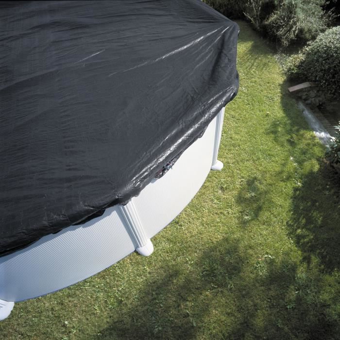 GRE Bâche hivernage piscine ronde Ø 300 - 100gr/m²