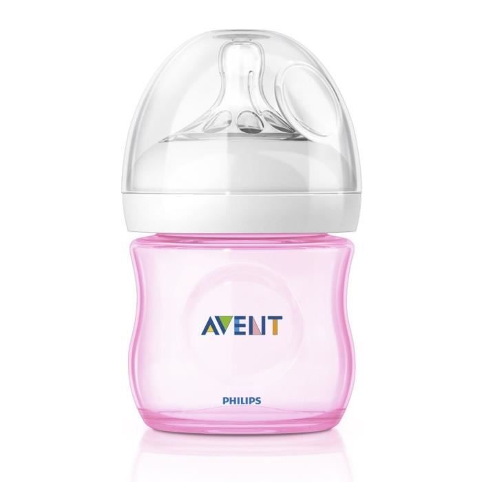 PHILIPS Avent Biberon SCF691/17 Natural 125 ml rose