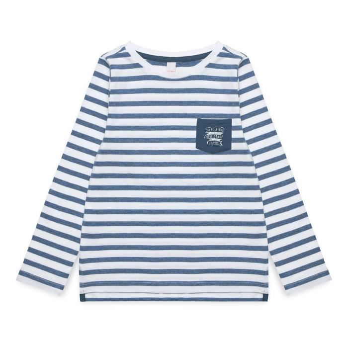 ESPRIT T-Shirt Midnight 3/4 Bleu Enfant Fille