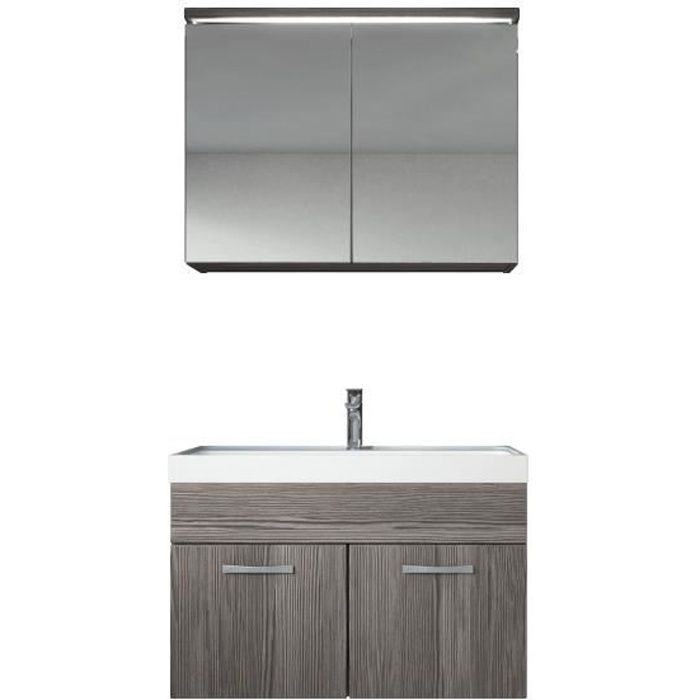 Meuble salle de bain sans vasque 80 cm Achat / Vente Meuble salle de bain sans vasque 80 cm