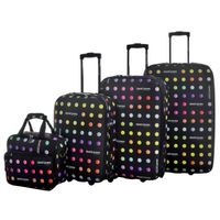 SET DE VALISES Set de 3 Valises Toile Souple + Mallette Vanity - SET DE VALISES Set de 3 Valises Toile Souple + Mallette Vanity -