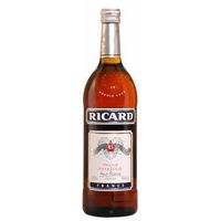 Apéritif anisé Bouteille de RICARD 45° 1 litre Apéritif anisé Bouteille de RICARD 45° 1 litre