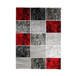 TAPIS SUBWAY CUBE Tapis de salon contemporain en polypro