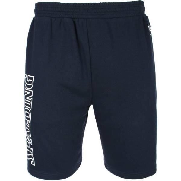 SPALDING Short d'entraînement de basket-ball Team II - Homme - Bleu marine