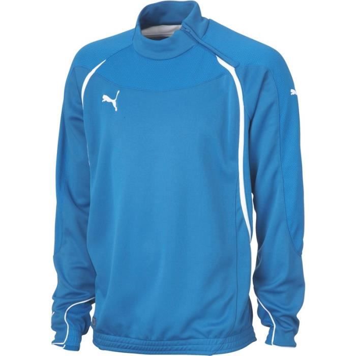 PUMA Sweatshirt Manches Longues avec Demi-zip Technique Homme RG