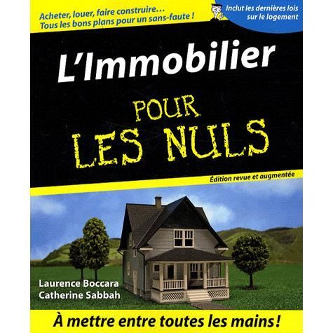 immobilier pour les nuls (2e édition)   Achat / Vente livre