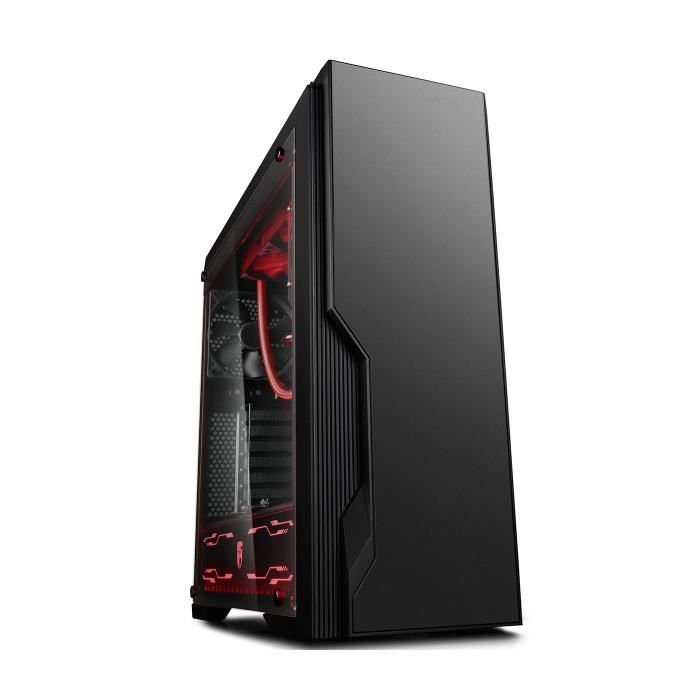 DEEP COOL Boîtier PC DUKASE LIQUID - Moyen tour - Format ATX avec watercooling Captain 240 EX intégré