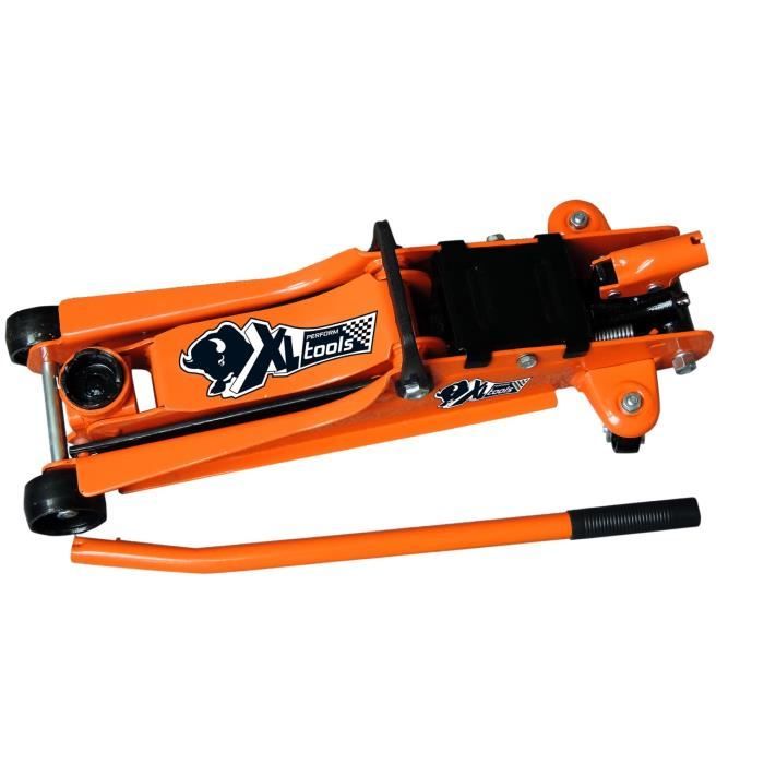XL PERFORM TOOLS Cric Hydraulique Plat 1500 Kg