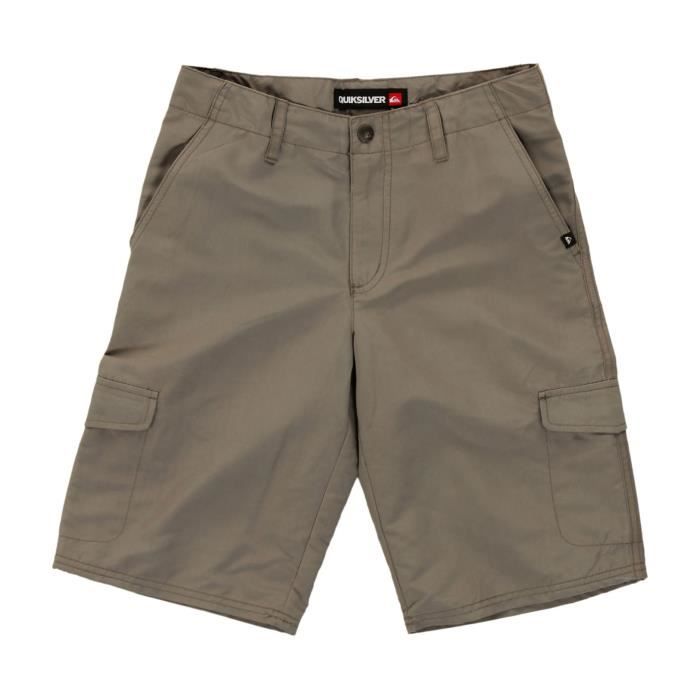 QUIKSILVER Pantalon Platoon Gargoyle-Solid - Enfant Garçon - Gris