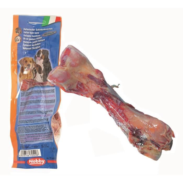 NOBBY Os jambon de Parme maxi 24cm - Pour chien