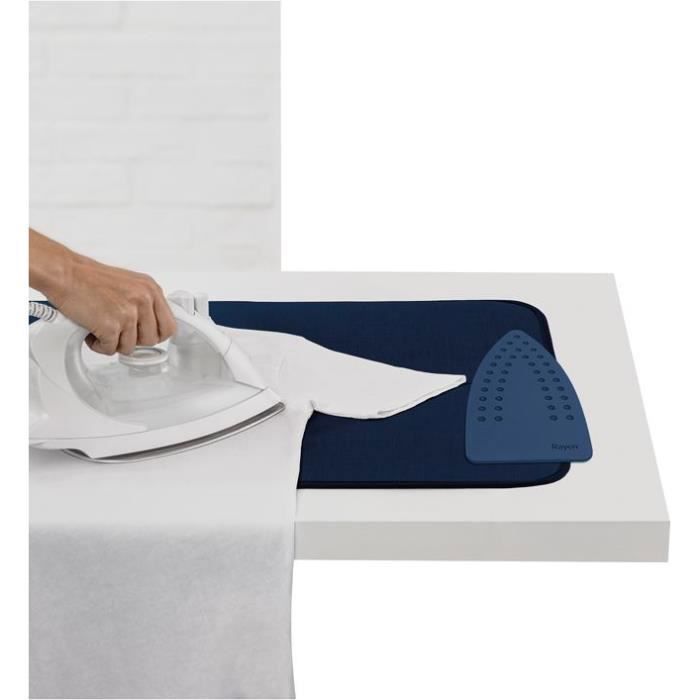 Nappe de repassage Luxe - 90 x 55 cm - bleu