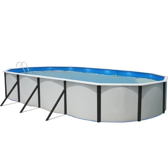 ELEGANCE Piscine ovale en acier 915x457x120cm