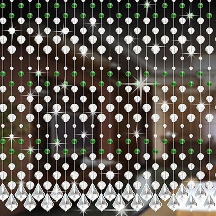 Cristal Verre Rideau Perle Luxe Salon Chambre Fenêtre Porte De ... Cristal Verre Rideau Perle Luxe Salon Chambre Fenêtre Porte De ...
