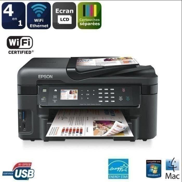 Epson WorkForce WF 3520DWF   Achat / Vente IMPRIMANTE Epson WorkForce