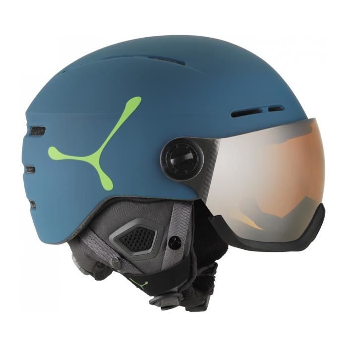 Casque De Ski Cebe Fireball Bleu 2 Visières 58 62 Prix Pas Cher