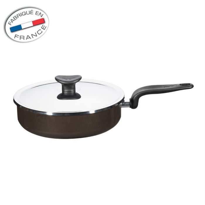 Sauteuse 26 cm   Matériau  aluminium – Revêtement extérieur