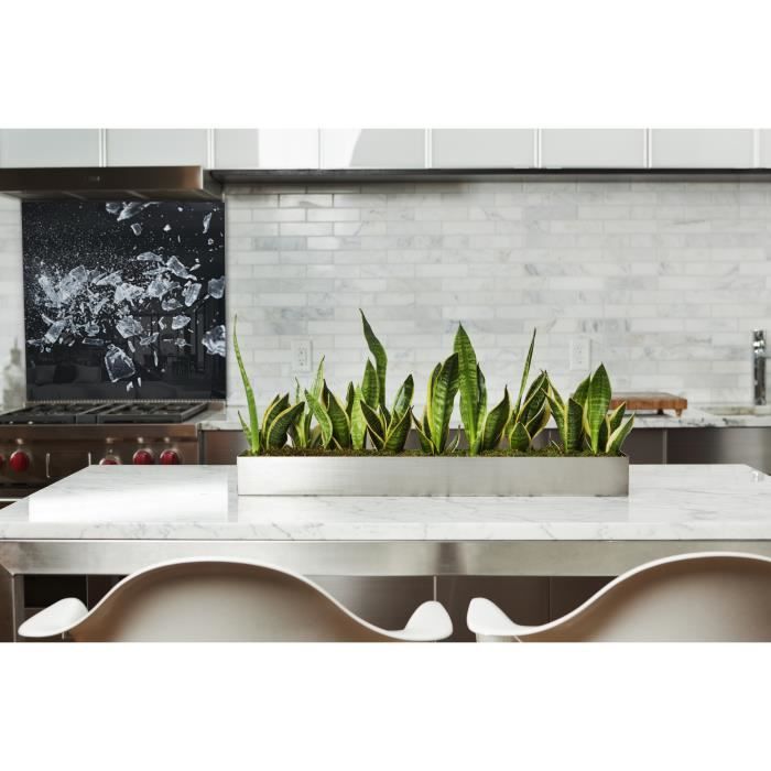 Fond de hotte "Eclats de glace" en Panneau2