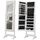 Songmics® Armoire à bijoux avec LED Avec serrure S