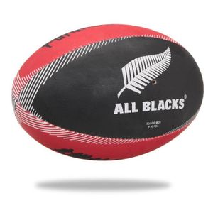 Gilbert Ballon Rugby Vintage Cuir Mini – Noir | Édition Rétro Traditionnelle, Style Classique Avec Lacets