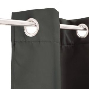 RIDEAU Rideau thermique STRONG - 140 x 250 cm - Gris anth