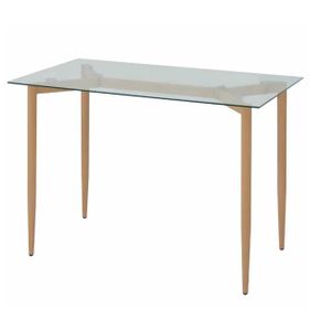 Table a manger bois et metal - Achat / Vente pas cher Table a manger bois et metal - Achat / Vente pas cher