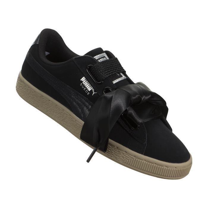 PUMA Baskets Suede Heart Safari Chaussures Femme